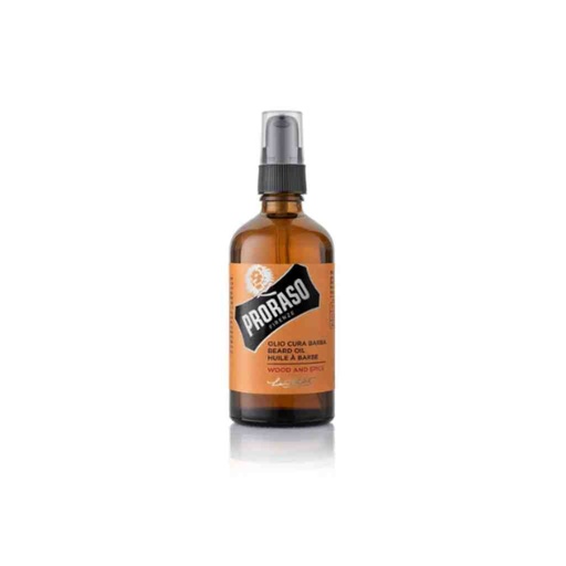 [PRO-400625] PRORASO Huile à barbe wood & spice 100ml
