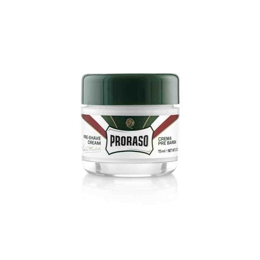[PRO-400340] PRORASO Crème prérasage mini 15ml