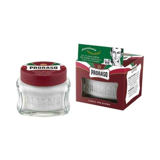 [PRO-400502] PRORASO Crème prérasage red nourish 100ml
