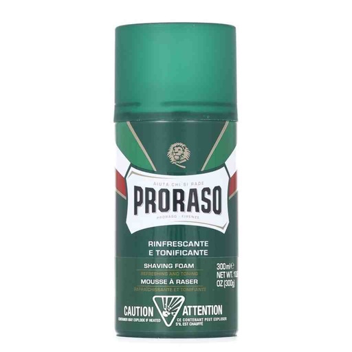 [PRO-400965] PRORASO Mousse à raser green refresh
