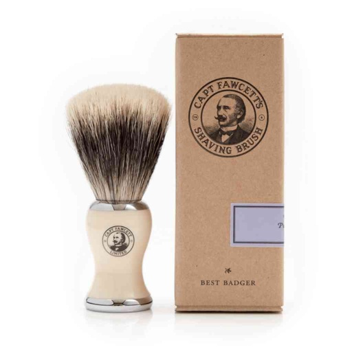 [CFA-5579] CAPTAIN FAWCETT Blaireau de rasage - poils authentiques fins