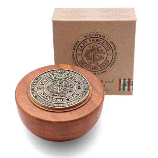 [CFA-5553] CAPTAIN FAWCETT Savon de rasage Scapicchio 110g