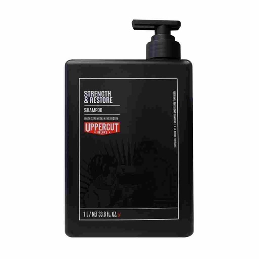 [UPD-SRSHAM-1LTR] UPPERCUT DELUXE Shampoing strength & restore 1000ml