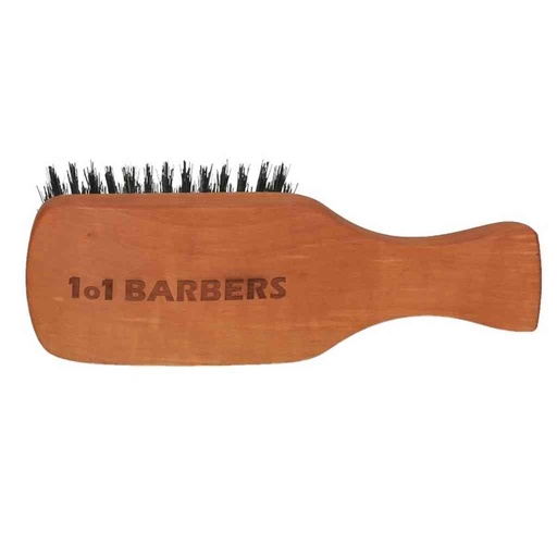 [1o1-BUE-0005] 1o1BARBERS Brosse à barbe grande avec manche 165x55mm
