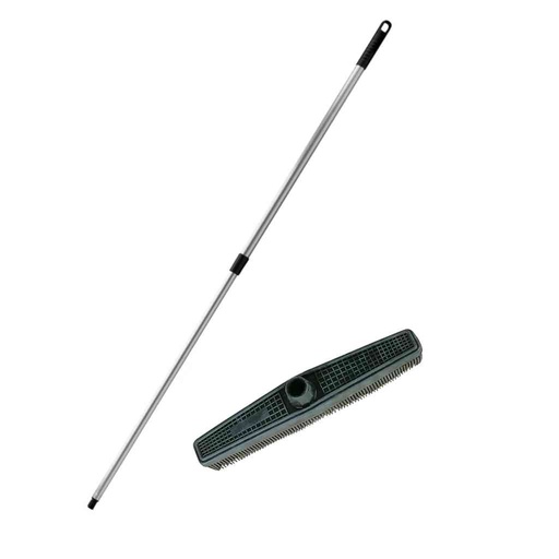 [1o1-HYG-033] 1o1BARBERS Balai avec manche téléscopique