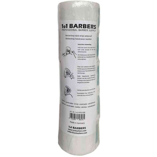 [1o1-HYG-028] 1o1BARBERS Tour de cou (barbier, 5 rouleaux de 100x)